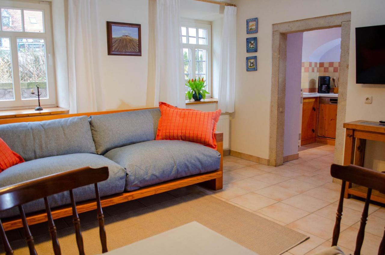 Faehrmannshof Im Elbtal Apartment Klipphausen Bagian luar foto